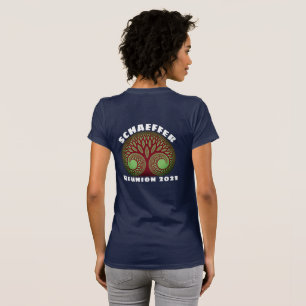 Camiseta Acontecimiento o reunión del árbol de familia del
