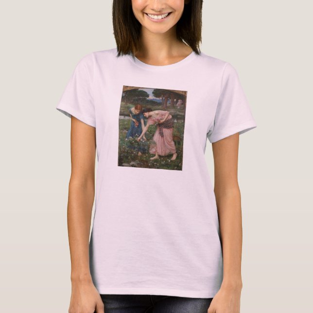 Camiseta Acopio de capullos de rosa de John William (Anverso)