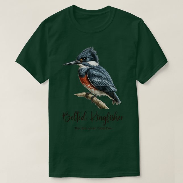 Camiseta Acordado Kingfisher La colección de amantes de los (Diseño del anverso)