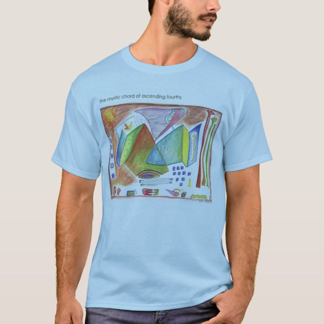Camiseta Acorde místico (Anverso)