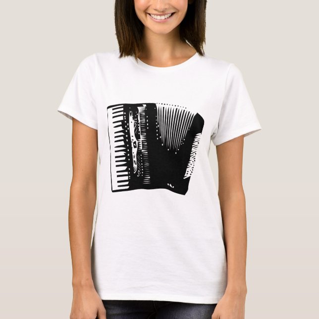 Camiseta acordeón (Anverso)
