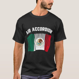 Camiseta Acordeón Aéreo De La Bandera De México