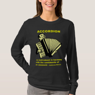Camiseta Acordeón: Un instrumento… (cita divertida!)