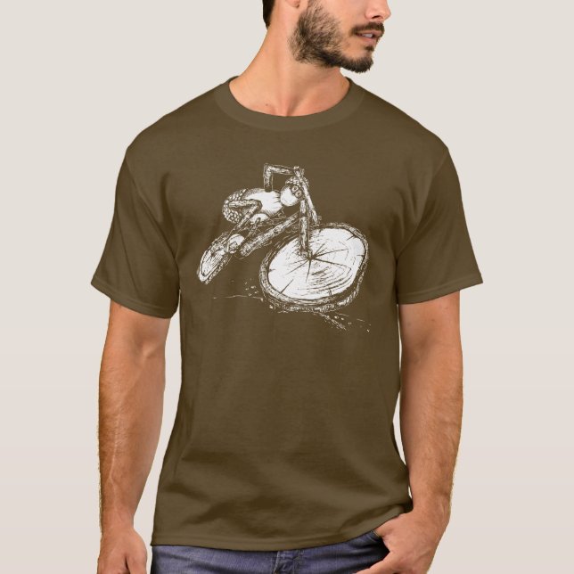 Camiseta Acorn elf biker T-Shirt (Anverso)