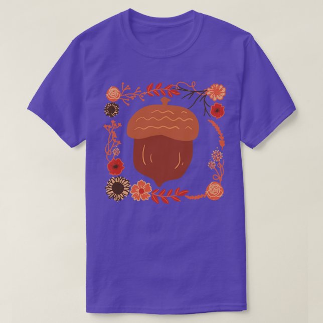 Camiseta Acorn En Caída (Diseño del anverso)
