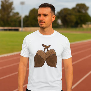 Camiseta Acorns Rustic Otumn Forest Nature