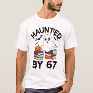 Camiseta Acosado por 67 - Gracioso Boo Ghost Pumpkin Hallow
