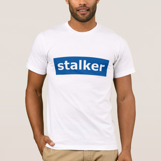 Camiseta Acosador de Facebook (Anverso)