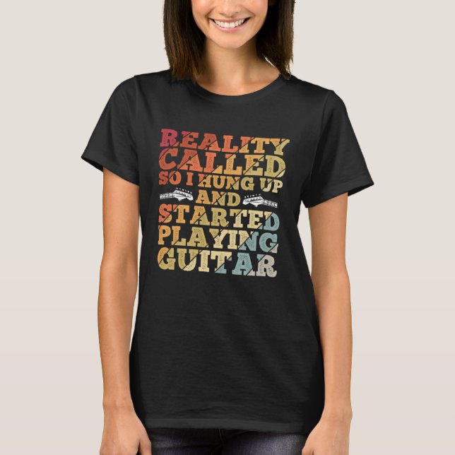 Camiseta Acoustic Guitar Player For A Musician Guitarist 12 (Anverso)
