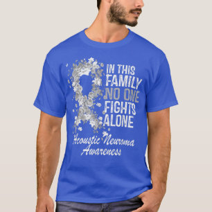 Camiseta Acoustic Neuroma Awareness Shirt Flower Awareness