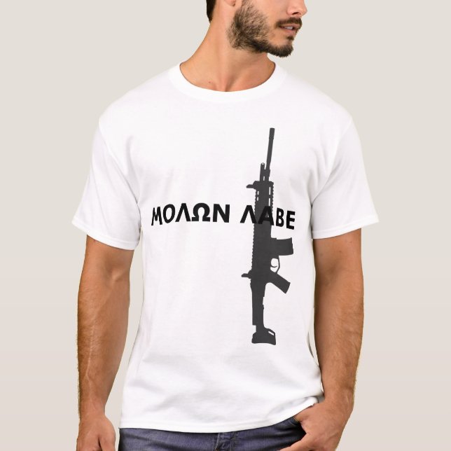 Camiseta ACR de Bushmaster - MOLON LABE (Anverso)