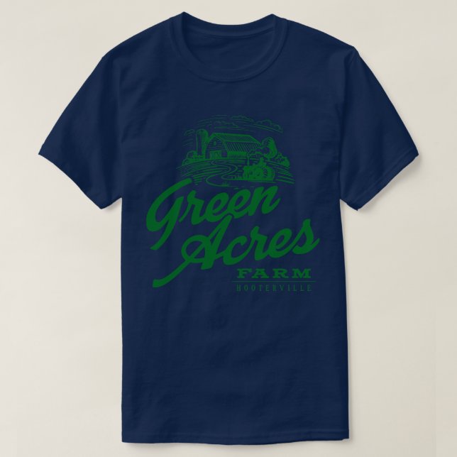 Camiseta Acres verdes (Diseño del anverso)