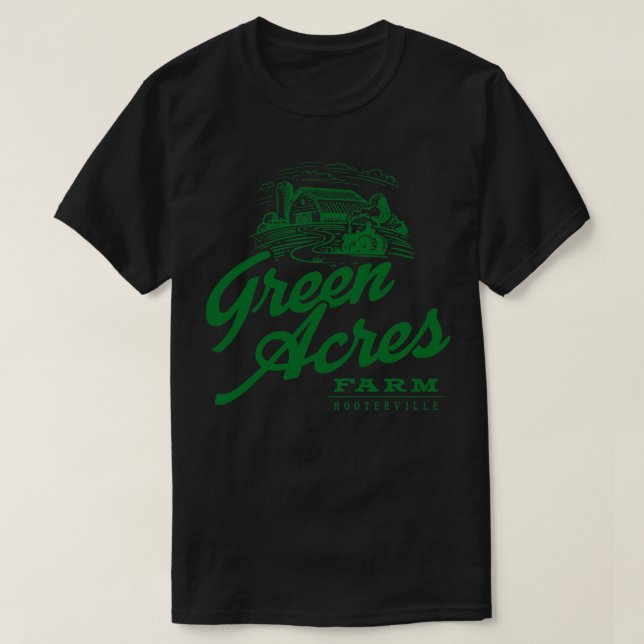 Camiseta Acres verdes (Diseño del anverso)