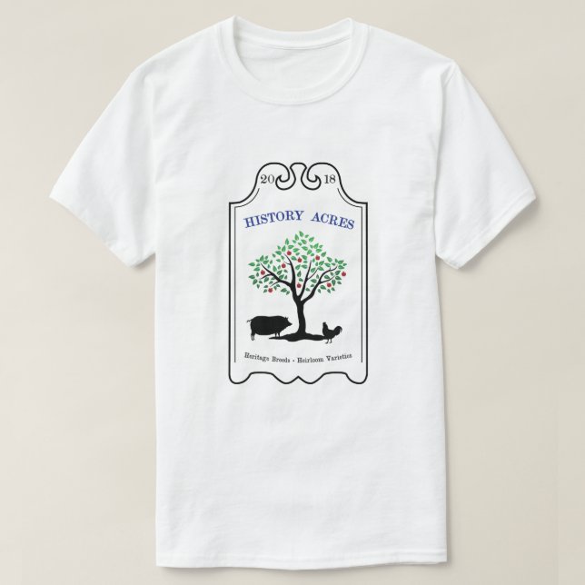 Camiseta Acres White Tee Shirt  (Diseño del anverso)