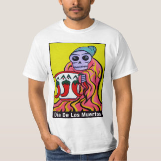 Camiseta Acrílico de la señora mayor 1 en lona