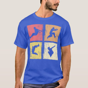 Camiseta Acrobacia del entrenamiento callejero de Parkour F