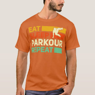Camiseta Acrobacia del entrenamiento callejero de Parkour F