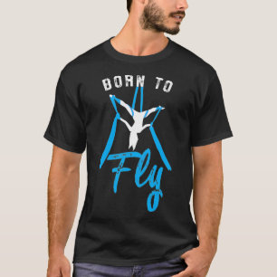 Camiseta Acrobacias aéreas de yoga aérea de bailarina aérea
