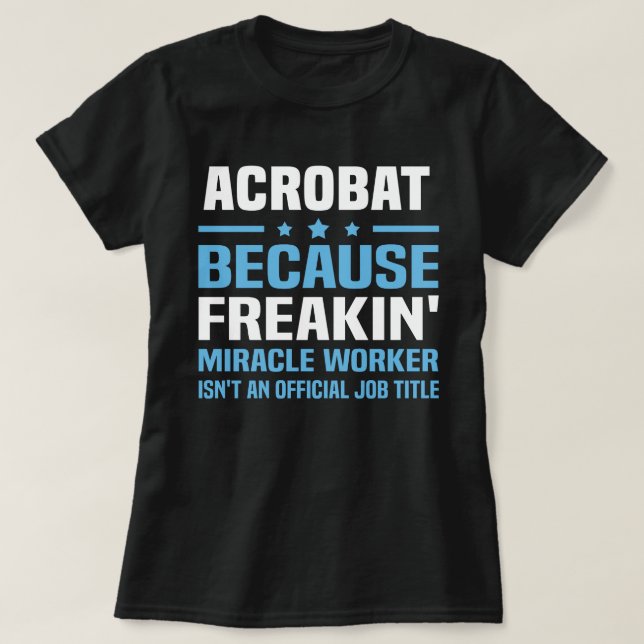 Camiseta Acrobat (Diseño del anverso)