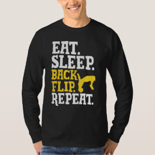 Camiseta Acrobat Comer Sleep Back Repetir Gimnasia