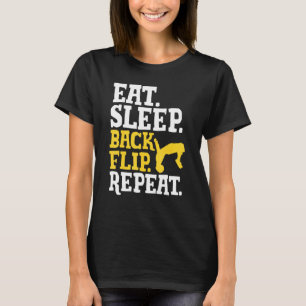 Camiseta Acrobat Comer Sleep Back Repetir Gimnasia