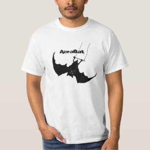 Camiseta Acróbata, un palo en un trapecio