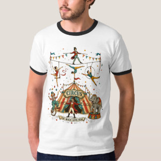 Camiseta Acróbatas y Caminantes de Cuerda Floja del Circo C