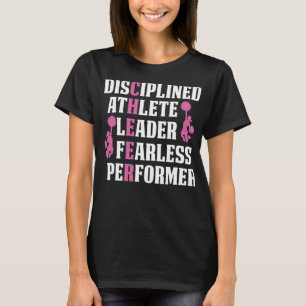 CAMISETA ACROBATICS DISCIPLINED ATHLETE LEADER FEARLESS PER