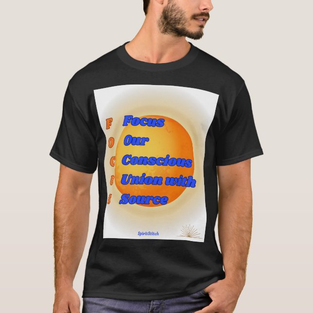 Camiseta Acrónimo de 'camiseta' masculina Inspiradora (Anverso)
