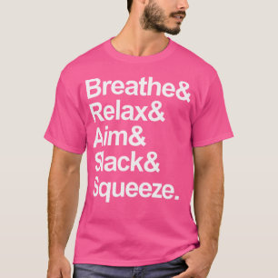 Camiseta Acrónimo de fundamentos de tiroteos militares en l