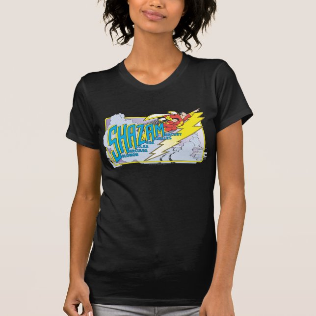 Camiseta Acrónimo de Shazam 2 (Anverso)