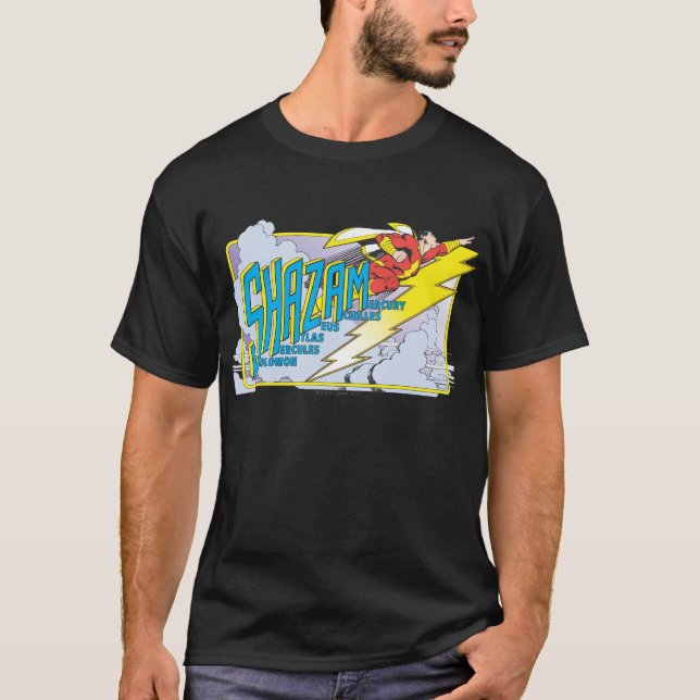 Camiseta Acrónimo de Shazam 2 (Anverso)