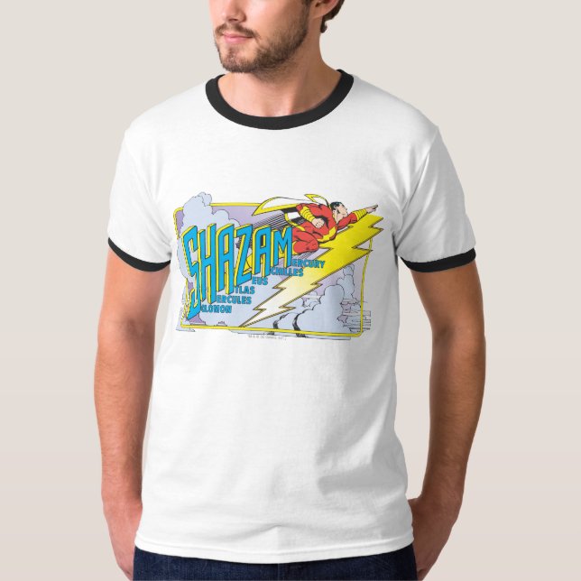 Camiseta Acrónimo de Shazam 2 (Anverso)