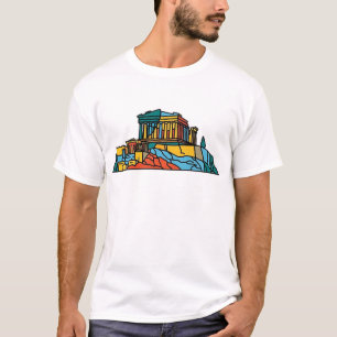 Camiseta Acrópolis de Atenas