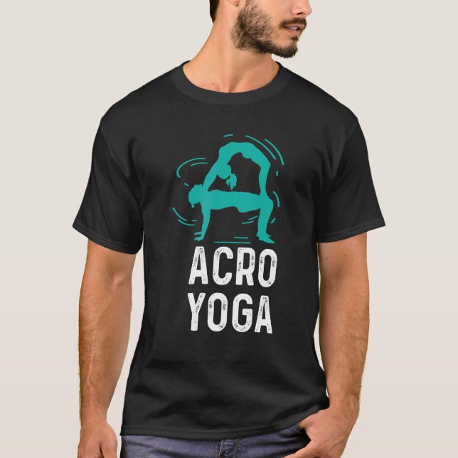 Camiseta Acroyoga Gym Buddy (Anverso)