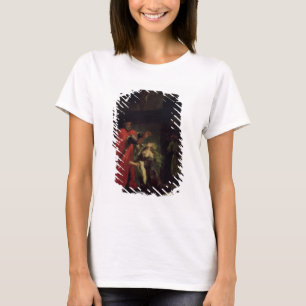 Camiseta Act I, scene 3: Desdemona kneeling at her father's