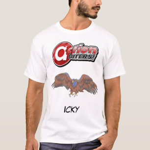 Camiseta ¡Action Biters! Tee - Icky the Bird