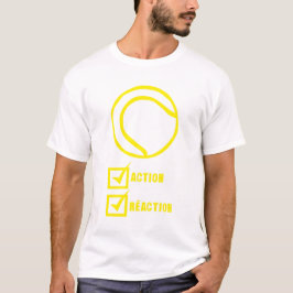 Camiseta action reaction valide tennis balle