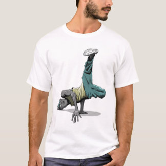 Camiseta actitud 1 de la danza de rotura