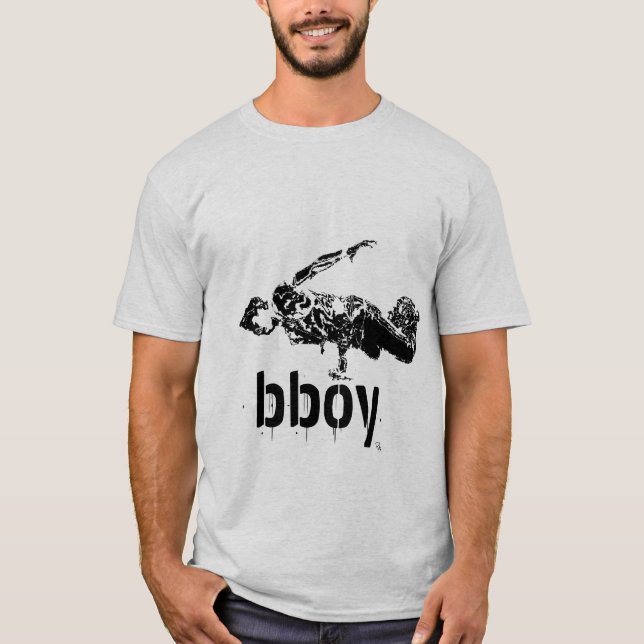 Camiseta Actitud de Bboy de Jeffrey (Anverso)