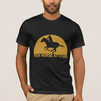 CAMISETA ACTITUD DE CABALLO ALTO