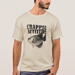 Camiseta Actitud de Crappie