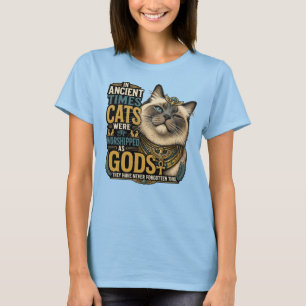 Camiseta Actitud de gato ragdoll antiguo
