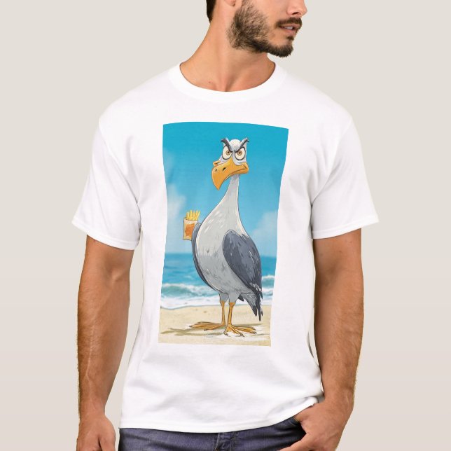Camiseta ACTITUD DE GAVIOTA (Anverso)
