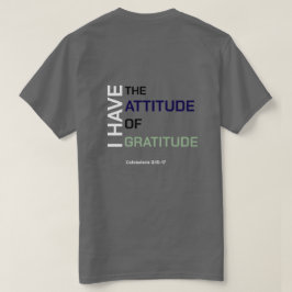 Camiseta Actitud de Gratitud