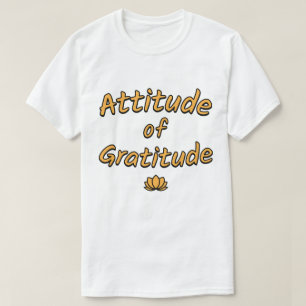 Camiseta Actitud de Gratitud