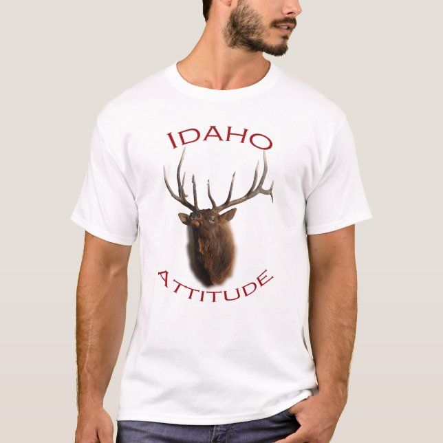 Camiseta Actitud de Idaho (Anverso)
