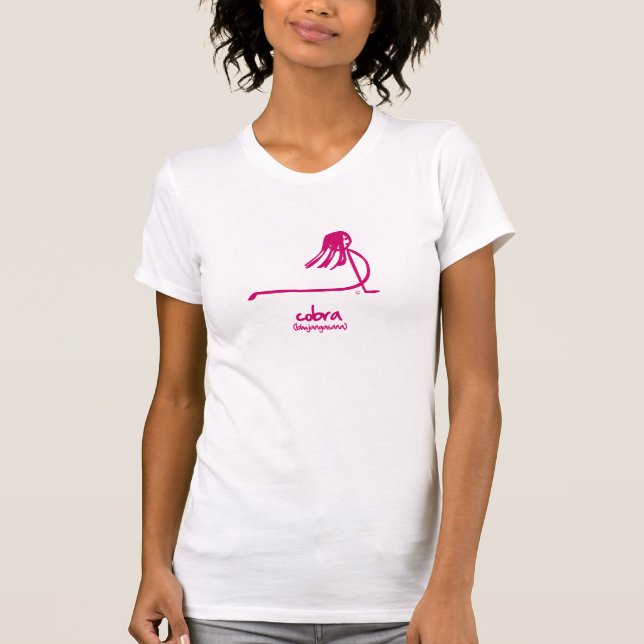 Camiseta Actitud de la cobra (Anverso)
