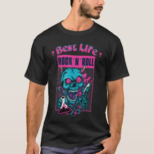 Camiseta Actitud De Roca Amadora Salvaje Con Mejor Ánimo Ro