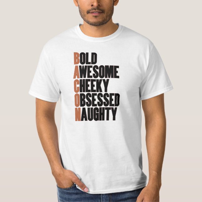 Camiseta Actitud de Tocino (Anverso)